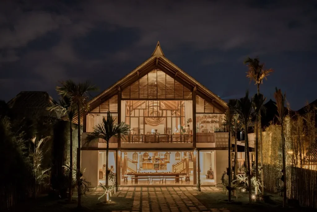 Desain Rumah Bali 2 Lantai